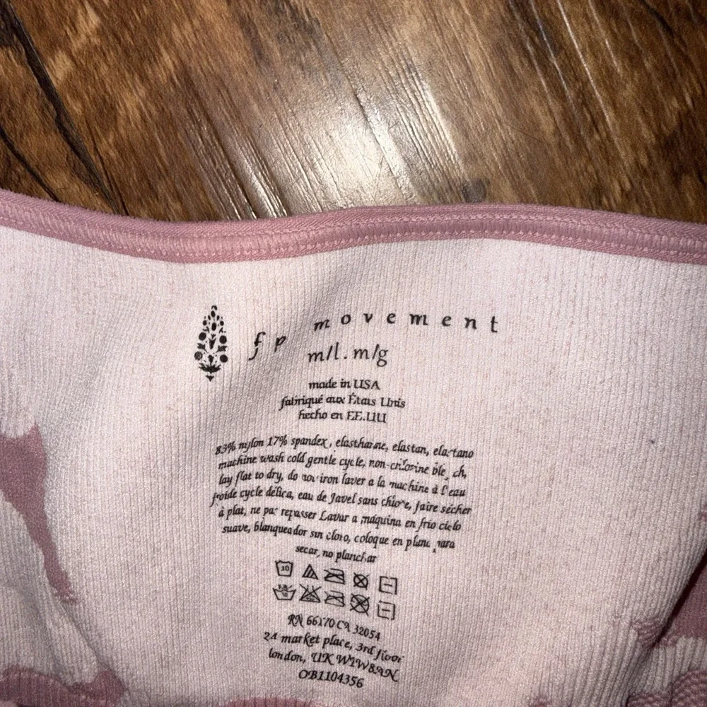 Free People Movement And Ink Cami Sports Bra Women's Medium/large